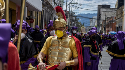 Semana Santa en Guatemala. procesiones