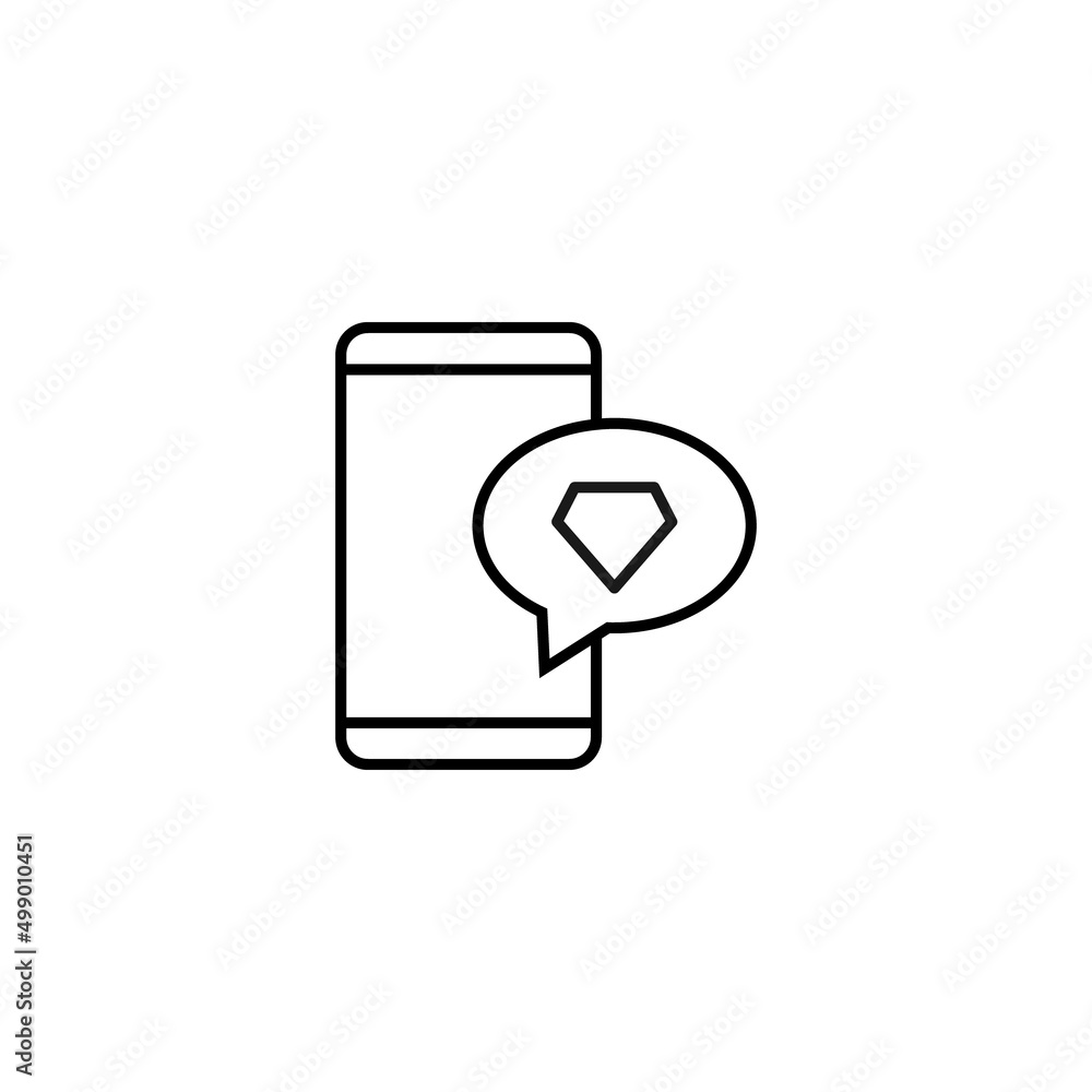 Poster internet chat and dialogue concept. modern vector sign in flat style. suitable for web sites, stores