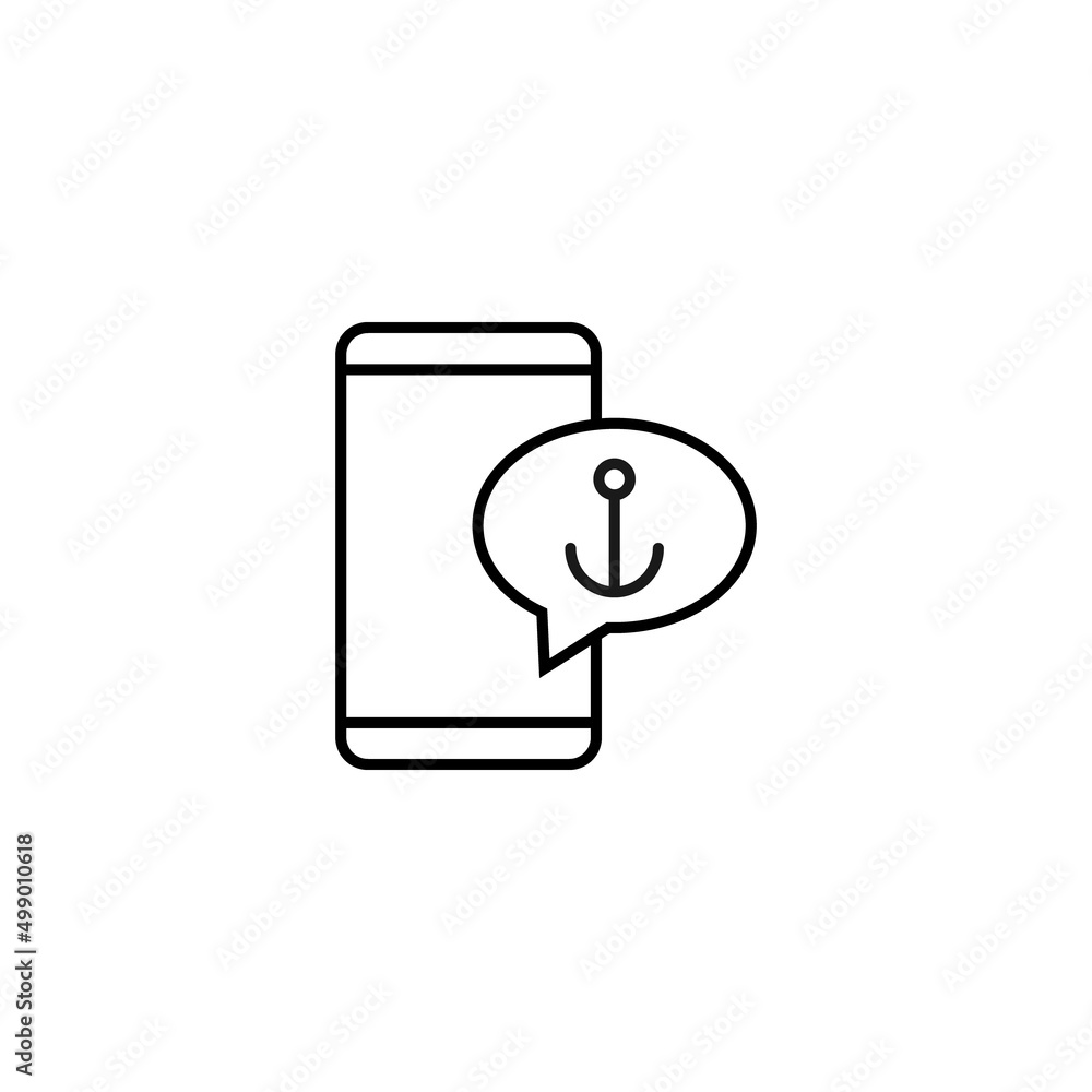 Poster internet chat and dialogue concept. modern vector sign in flat style. suitable for web sites, stores