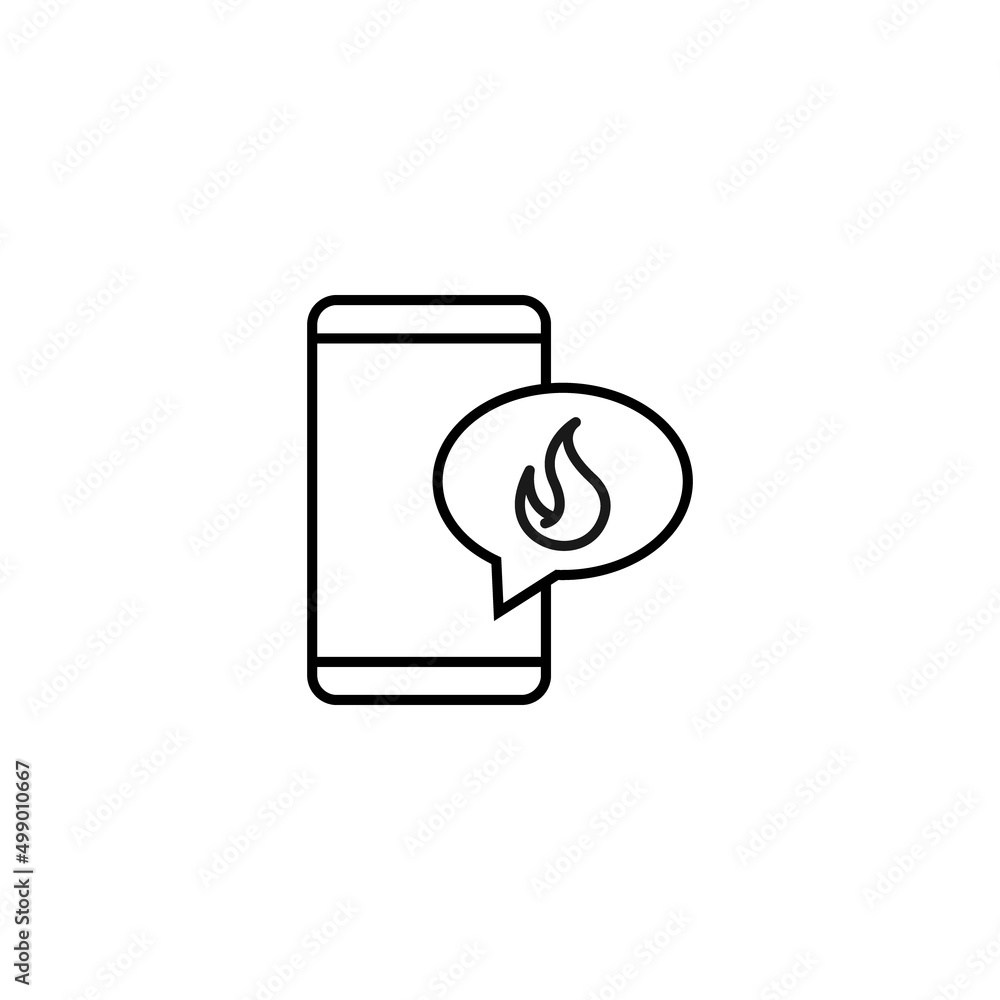 Poster internet chat and dialogue concept. modern vector sign in flat style. suitable for web sites, stores