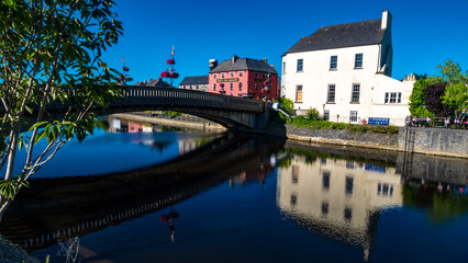 Fototapeta na wymiar Kilkenny - Brücke über einen Fluss