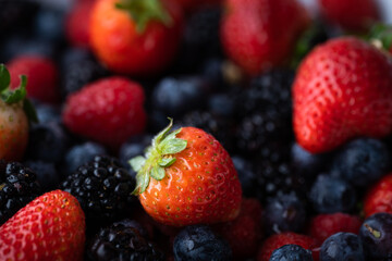 fresh berries image for backgound
