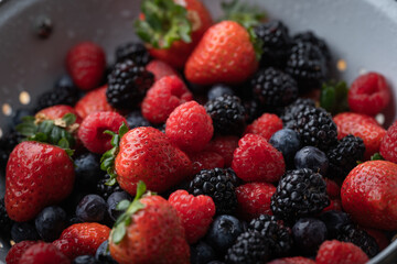 fresh berries image for backgound