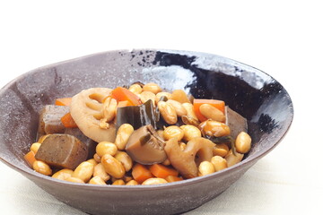 日本料理 五目豆煮