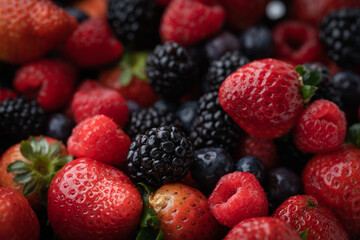 fresh berries image for backgound