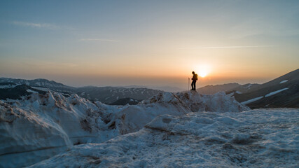 lone mountaineer's exploration and adventures in the peak mountains