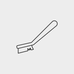  Toothbrush vector icon illustration sign