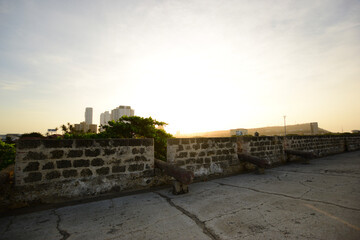 Fototapeta na wymiar old fortress in the city