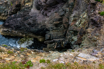 Schlucht in den Felsen