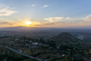 atardecer en mojacar