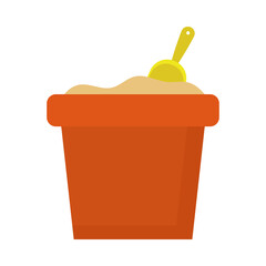 sand bucket icon