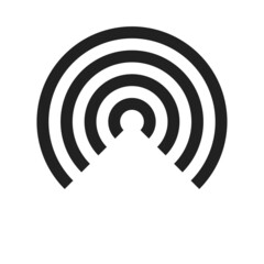 wifi symbol,simple vector design.
wireless network icon.