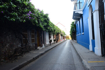 narrow street in the old town