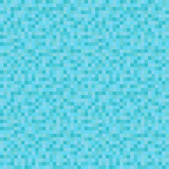 Fototapeta premium Seamless tiled pattern. Abstract geometric pixel background. Seamless texture