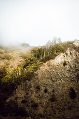 path in the mountains