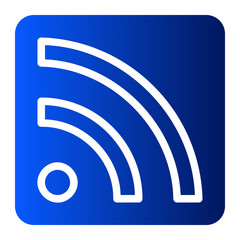 rss gradient icon