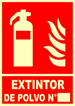 cf007, se&ntilde;al, manguera, extintor de polvo, icono, rojo, s&iacute;mbolo, est&aacute;ndar, derecha, pictograma, normatividad, vector, incendios, contraincendios, pictograma, fuego, se&ntilde;ales, 