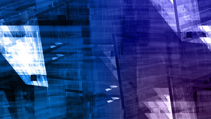 Abstract glitch art background image.
