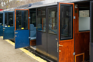 tram in the city