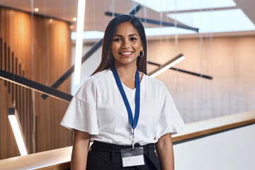 Ive got a reason to believe Ill turn out fine. Portrait of a beautiful young businesswoman before a...