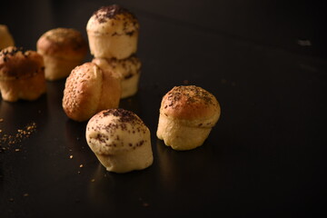 Baked Fatayer and manakeesh pastry