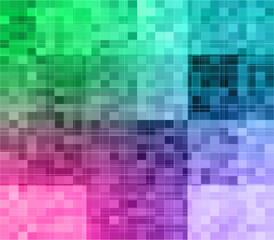Abstract glitch art background image.