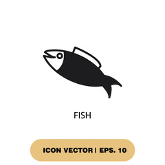 Obraz premium fish icons symbol vector elements for infographic web
