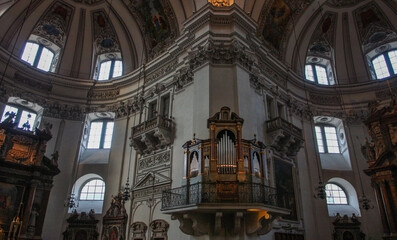 ザルツブルク大聖堂のパイプオルガン