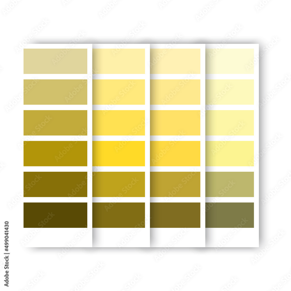 Poster abstract yellow palette for web design. colorful palette. soft pattern. vector illustration. stock i