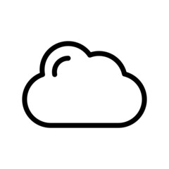 Cloud Icon Vector Symbol Design Illustration