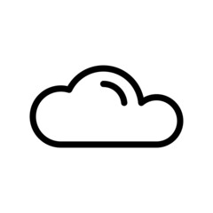 Cloud Icon Vector Symbol Design Illustration