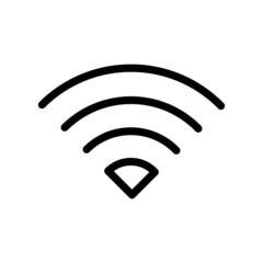 Wifi Icon Vector Symbol Design Illustration