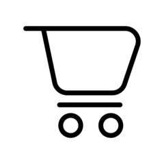 Cart Icon Vector Symbol Design Illustration