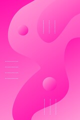 Light pink abstract gradient fluid wallpaper. Abstract mobile wallpaper with beautiful geometric shapes. Abstract wallpaper colorful. Beautiful pink wallpaper.