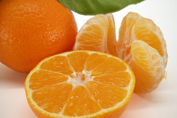 Mandarin orange, tangerine or clementine fruit