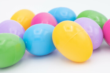 Plastic easter eggs
