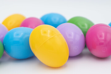 Plastic easter eggs

