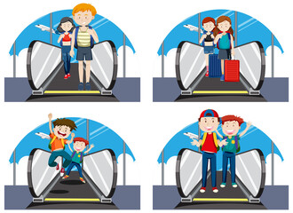 Simple character of tourists