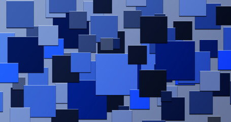 Squares shape structure for art banner design