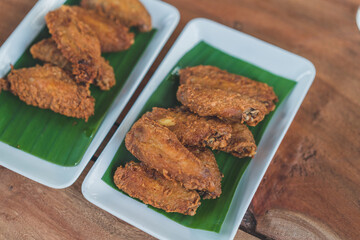fried chicken dinner food in my home