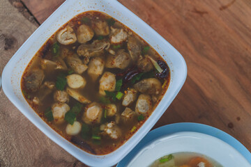 thai chicken hot and chilli