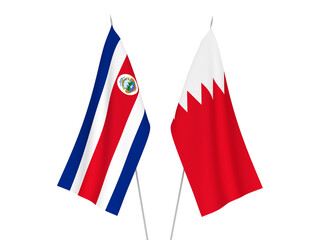 Bahrain and Republic of Costa Rica flags