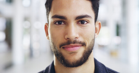 Being a successful businessman is all I wanted to be. Cropped shot of a young handsome businessman...