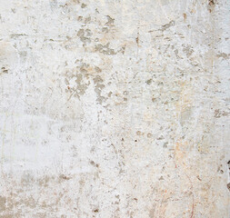 Old grunge ruined concrete stone wall background