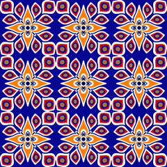 antique portuguese tile pattern