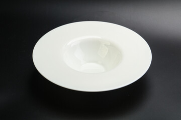 Empty white dish for pasta