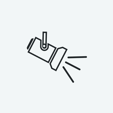 recommend clip art: spotlight vector icon illustration sign 