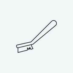 cleaning brush vector icon illustration sign