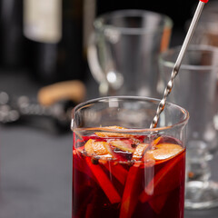 Christmas drink  mulled wine