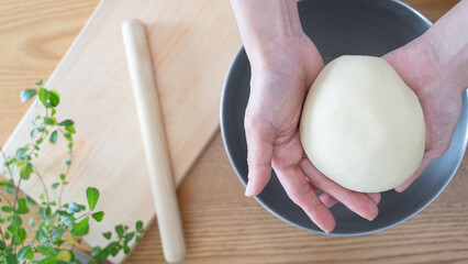 手作りパン｜生地づくりイメージ